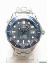Omega Seamaster lady size full steel/complet acier cadran bleu dial