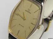 Omega DE VILLE Handaufzug Uhr in Stahl/vergoldet