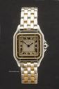 Cartier Pathere in Stahl/Gold (2 Streifen)