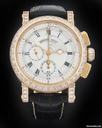 Breguet Rose Gold Marine II Chronograph Baguette Diamond 5829br