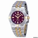 Breitling Galactic 30 Diamond Burgundy Dial Ladies Watch B71340L2-K526TT