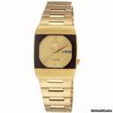 Seiko 5 Champagne Dial Gold Tone Ladies Watch SNY012J1
