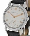 Movado Handaufzug Stahl an Lederband