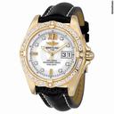 Breitling Cockpit Lady Diamond 18k Gold and Steel Watch H4935079-A618BK