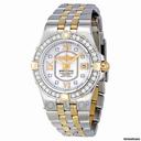 Breitling Galactic 30 Mother of Pearl Diamond Two-Tone Ladies Watch B71340LA-A680TT