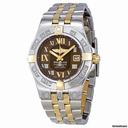 Breitling Galactic 30 Two-Tone Brown Dial Ladies Watch B71340L2-Q562TT