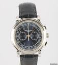 Patek Philippe chronographe platine 5070P boite et papiers