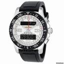 Breitling Airwolf Raven Chronograph Dual Display Mens Watch A7836434-G653BKPT