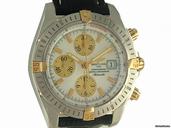 Breitling Chronomat Evolution Stahl/Gelbgold Automatic Perlmutt 44mm