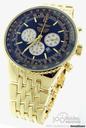 Breitling Navitimer Heritage K35340 18K Yellow Gold Chronograph Watch
