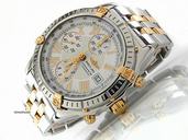 Breitling "CHRONOMAT B13355" 43 mm Edelstahl / Gelbgold Automatik