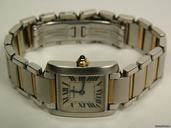 Cartier Tank Francaise steel and gold mod. 2300