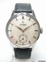Omega Classique vintage steel/acier cadran silver dial