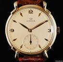 Omega 18k Y/G Champagne Dial Large Size Gents 1960s