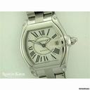 Cartier Roadster steel automatic on bracelet