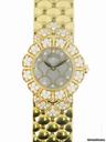 Patek Philippe 18k Yellow Gold Ladies Jeweled diamond watch