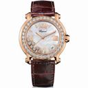 Chopard Happy Sport 18k Rose Gold and Diamond Watch 277473-5002