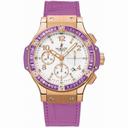 Hublot Big Bang Gold Tutti Frutti White Dial Rose Gold Amethyst Ladies Watch 341.PV.2010.LR.1905