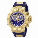 Invicta Subaqua Noma Sports Chronograph Blue Dial Blue Rubber Men's Watch 5515