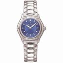 Ebel 1911 Mini Blue Dial Stainless Steel Ladies Quartz Watch 9090211-4365P