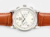 A.Lange Sohne Double Split 404.032 Round White Dial Manual Winding Watch