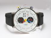 Alain Silberstein Klassik Krono Bauhaus Krono B2 Black Storm Automatic 40mm Mens Watch