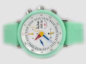 Alain Silberstein Klassik Krono Bauhaus Krono B2 MEADOw Round Stainless Steel Case Watch