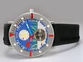 Alain Silberstein Tourbillon D art MTSA1-002 Mens 40mm Black Rubber Strap Watch