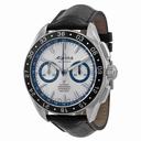 Alpina Alpiner 4 Chronograph Automatic Silver Dial Leather Men's Watch AL-860AD5AQ6