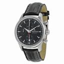 Alpina Alpiner Chronograph Automatic Black Dial Black Leather Men's Watch AL-750B4E6