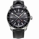 Alpina Alpiner GMT 4 Automatic Black Dial Black Leather Men's Watch AL-550G5AQ6