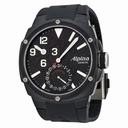 Alpina Automatic Black Dial Black Rubber Men's Watch 950LBB4FBAE6