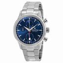 Alpina Chronograph Sunray Navy Dial Stainless Steel Men's Watch AL-750N4E6B
