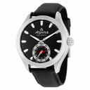 Alpina Horological Smartwatch Black Dial Black Leather Men's Watch AL-285BS5AQ6