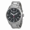 Alpina Startimer Black Dial Stainless Steel Bracelet Men's Watch AL372B4S6B