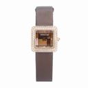 Audemars Piguet Brown Dial 18K Rose Gold Diamond Ladies Watch 77215OR.ZZ.A080SU.01