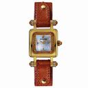 Audemars Piguet Deva Quartz Mother of Pearl Sapphire Dial Yellow Gold Ladies Watch 67420BA.ZQ.A082CU.01