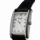 Audemars Piguet Edward Piguet Silver Dial 18kt White Gold Black Leather Men's Watch 15121BCOO0002CR01