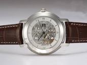 Audemars Piguet Jules Audemars 15058BC.OO.A001CR.01 Mens Brown Crocodile Leather Strap Watch