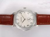 Audemars Piguet Jules Audemars 77209BC.ZZ.A001CR.01 White Dial Round Manual Winding Watch