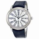 Audemars Piguet Millenary Automatic Silver Dial Blue Leather Men's Watch 15320BC.OO.D028CR.01