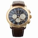Audemars Piguet Millenary Brown Dial Leather Men's Chronograph Watch 26145OR.OO.D095CR.01