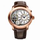 Audemars Piguet Millenary Quadriennium Gold White Enamel Dial Automatic 18 Carat Pink Gold Men's Watch 26149OR.OO.D803CR.01