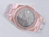 Audemars Piguet Royal Oak 15202OR.OO.0944OR.01 Round Grey Dial Automatic Watch
