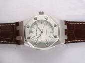 Audemars Piguet Royal Oak 15300ST.OO.1220ST.01 White Dial Automatic Stainless Steel Bezel Watch
