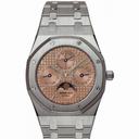 Audemars Piguet Royal Oak Automatic Moonphase Platinum Men's Watch 25820PT.OO.0944PT.04