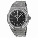 Audemars Piguet Royal Oak Black Dial Stainless Steel Unisex Watch 15451ST.ZZ.1256ST.01