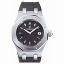 Audemars Piguet Royal Oak Black Rubber Strap Ladies Watch 67620ST-OO-D002CA-01