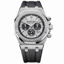 Audemars Piguet Royal Oak Chronograph QE II Cup 2015 Silver Dial Automatic Men's Chronograph Watch 26327TI.OO.D004CA.01