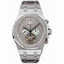 Audemars Piguet Royal Oak Diamond Chronograph 18 kt White Gold Men's Watch 26039BC.ZZ.1205BC.01
